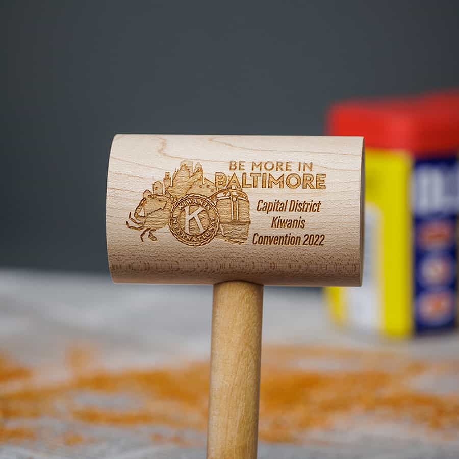 Personalized Color Crab Mallets - Bay Imprint Since 1981